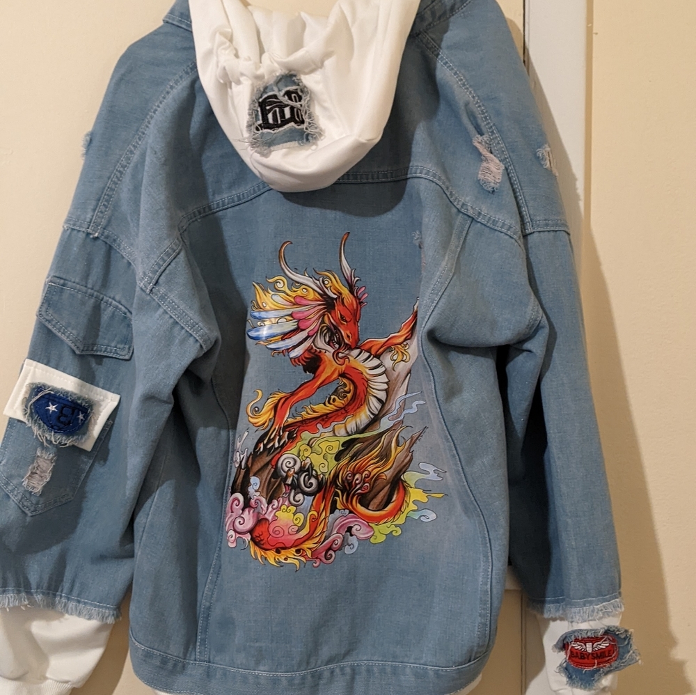 Dragon Jean Jacket Unisex